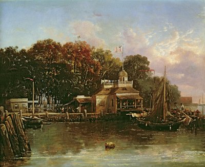 The United States Barge Office by Regis Francis Gignoux